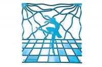 Комплект декоративных панелей SCILLA 254х254мм (6 штук), отделка голубая