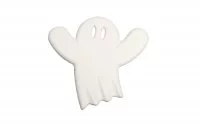 Ручка-кнопка, отделка белая