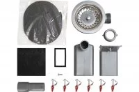 Стоп-вентиль 3.5" + комплект для монтажа