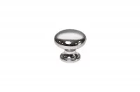 Ручка-кнопка, отделка хром глянец