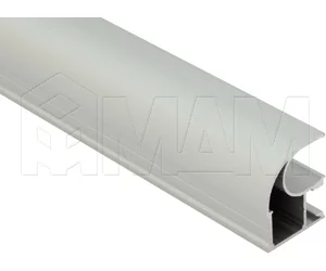 INTEGRO Профиль-ручка асим. серебро, L-5400: IN01180A