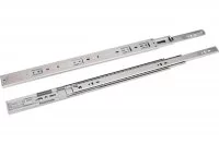 Комплект шариковых направляющих h.45, L=500мм полного выдвижения с доводчиком, отделка цинк