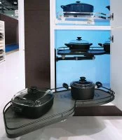 Kessebohmer: Комплект «Ле манс II Black Roger», для фасада 600 мм