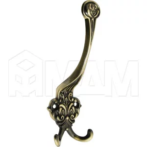 Крючок трехрожковый бронза состаренная: WP92AB