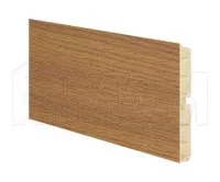 Цоколь пластиковый (высота 100, длина 4000 мм), дуб светлый: 10.1371 4M