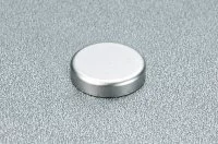 Заглушка круглая к петле для стекла, отделка никель матовый