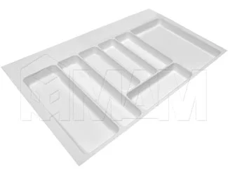 Лоток кухонный для ящика 900 мм, белый: 72.90.BI