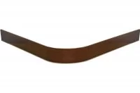 1565 Закругление для цоколя ПВХ Н.120, орех античный NEW