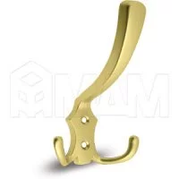 Крючок трехрожковый золото матовое: WP5903/MAT