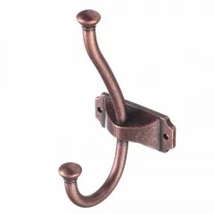 GTV: Крючок мебельный CRAFT, античная медь: WZ-CRAFT-15