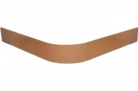 0125 Закругление для цоколя ПВХ Н.150, ольха Ника NEW