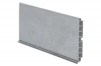 79 Цоколь ПВХ H.100, L=4000, под серебро