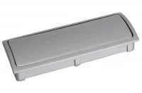 Ручка врезная 64мм, отделка хром матовый