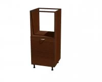 Корпус шкафа под встраиваемую духовку (1 полка) 450*560*1320