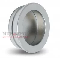 Ручка-раковина D35мм хром матовый: MD0208