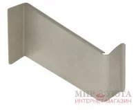 806 Заглушка для мебельного навеса, металл, никель, правая: K015.C02R.120 806 Заглушка для мебельного навеса, металл, никель, правая: K015.C02R.120