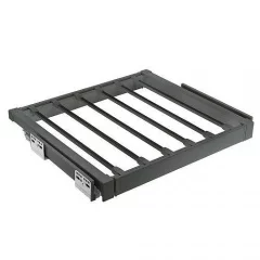 GTV: Вешалка для брюк WG-WSPOD70-60 графит, с доводчиком, полного выдвижения: WG-WSPOD70-60