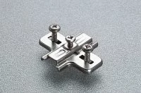 Ответная планка Н4 c дюбелем/шурупом, крестообразная