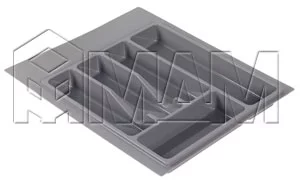 Лоток кухонный для ящика 450 мм, серый: 73.45.GR