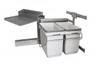 Набор для раздельного сбора мусора, в базу 450, правый С ДОВОДЧИКОМ