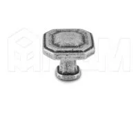 Ручка-кнопка серебро состаренное: WPO.775.000.00E8