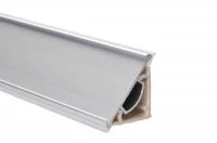 Бортик треугольный L=4000, под кромку H.34, алюминий анодированный Бортик треугольный L=4000, под кромку H.34, алюминий анодированный