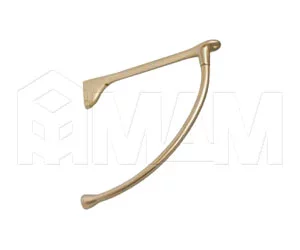 Менсолодержатель для деревянных полок L-240 мм, золото матовое (2 шт.): MS.1220.OC