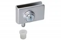 Петля 90" для стекла, отделка хром матовый, правая