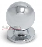 Ручка-кнопка D25мм хром: GN3204