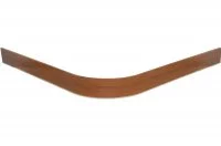 0307 Закругление для цоколя ПВХ Н.100, орех рустикальный NEW