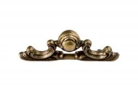 Ручка-скоба 64мм, отделка бронза античная французская