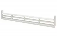 Вентиляционная решётка для цоколя, цвет белый