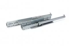 Комплект направляющих скрытого монтажа Firmax Ecomotion L=250мм, частичного выдвижения с доводчиком, для ЛДСП 16мм