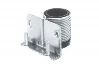 Ножка накладная с пластиковым подпятником Ножка накладная с пластиковым подпятником