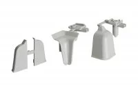 Комплект угловых элементов для овального бортика M3000/M3010, цвет 07 серый