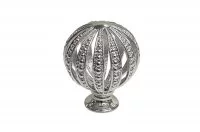 Ручка-кнопка, отделка хром глянец