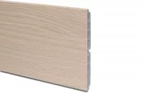 Цоколь ПВХ, H.150, L=2000мм, беленый дуб