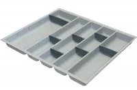 Composit 50 Ёмкость для столовых приборов в базу 600, цвет светло-серый/темно-серый (матовый)