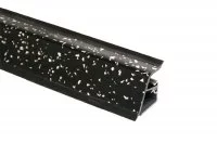 129.Бортик овальный L=4200, искра черная глянец