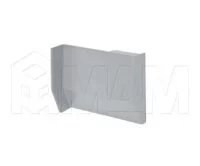 801 Заглушка для мебельного навеса, пластик, серая, левая: K013.C00L.901