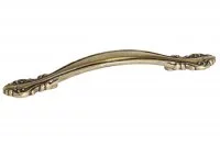 Ручка-скоба 128мм, отделка бронза глянец