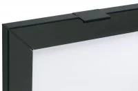 Профиль рамочный M022, L=3000мм, отделка черный шлифованный