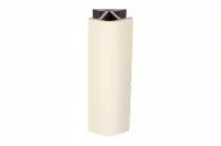 0443 Угол 135&quot; для цоколя ПВХ, L=4000, магнолия