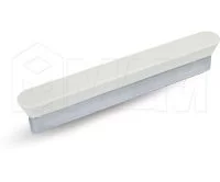 SALIX Ручка-скоба 128мм хром/белый: C-3634.T1-G2