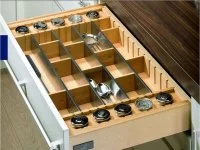 Hettich: 9086451: Лоток для столовых приборов OrgaTray Deluxe 2 для InnoTech ширина 900 мм, длина 470 мм