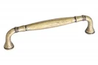 Ручка-скоба 128мм, отделка бронза матовая