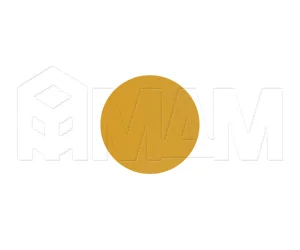 Заглушка самоклеящаяся жёлтая, D20 мм (18 шт.): 20.576-HD