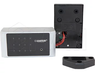 Замок с электронным кодом для 1-ой двери, выдвижной, хром матовый: SDPW002MCR