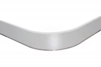 0400 Закругление для цоколя ПВХ Н.100, под гладкий алюминий