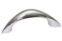 Ручка-скоба 96мм, отделка хром глянец